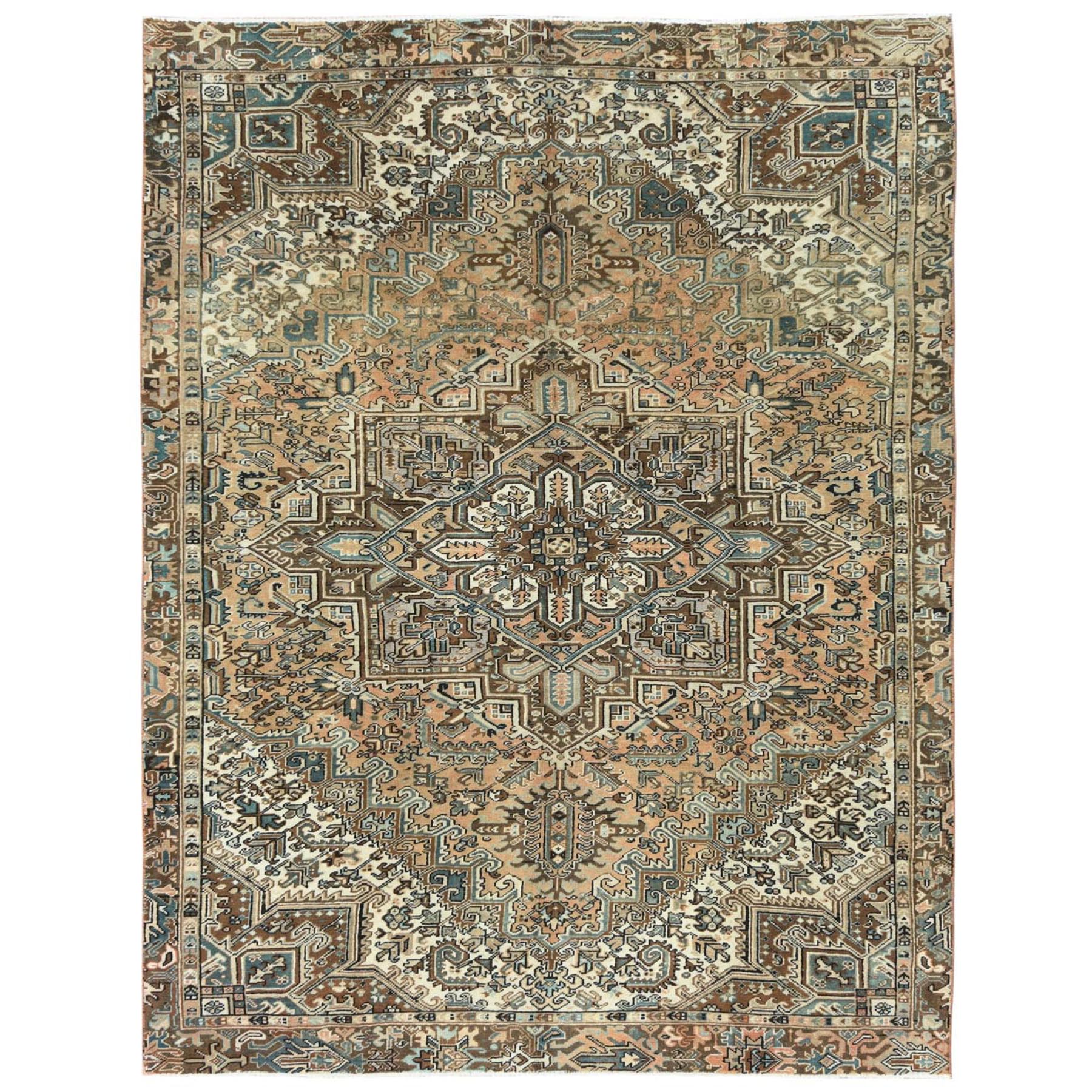 Overdyed & Vintage Rugs LUV738486